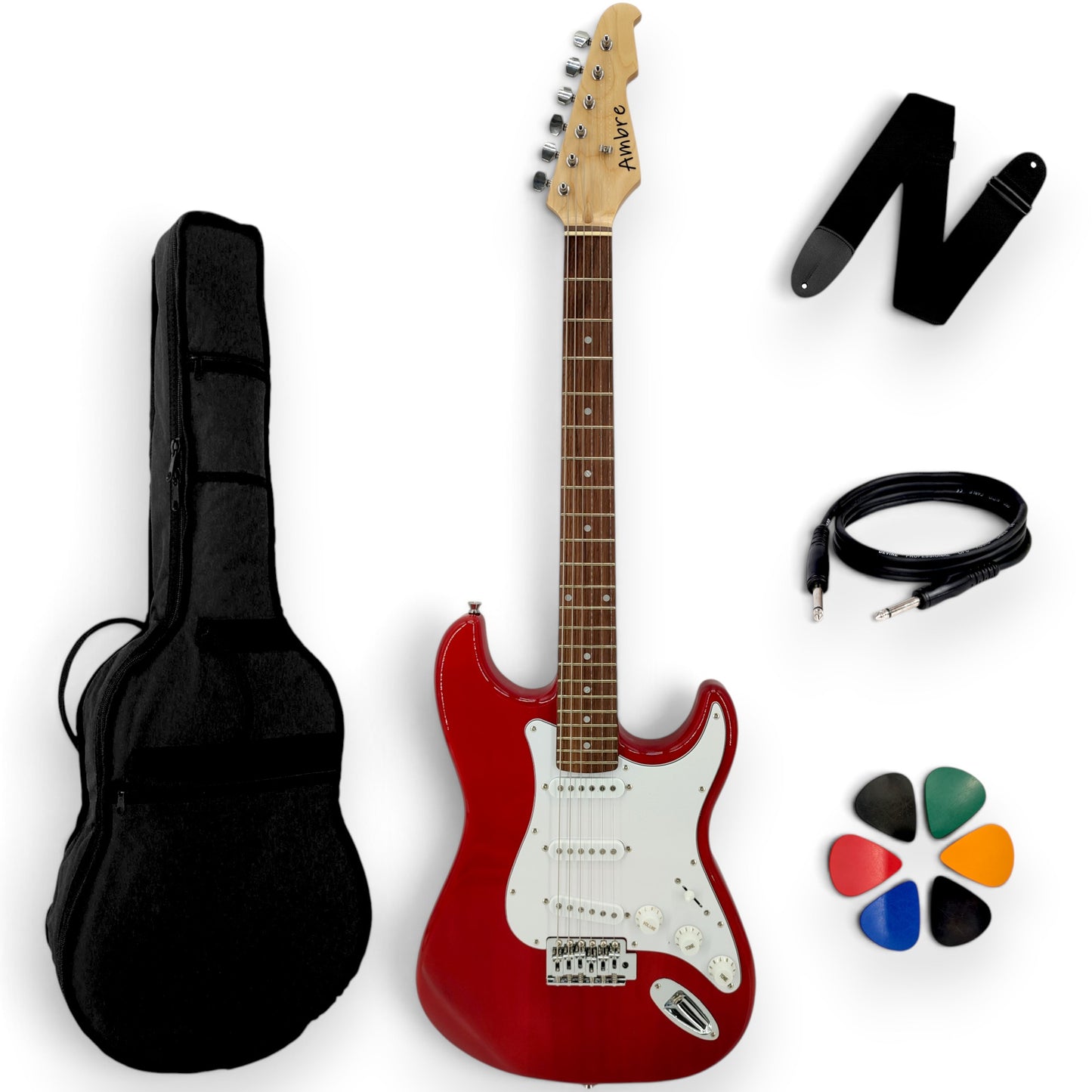 Pack guitare électrique adulte AMROVA — Essentiel