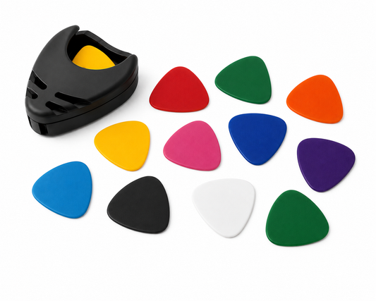 12 médiators assortis AMROVA + boîte adhésive