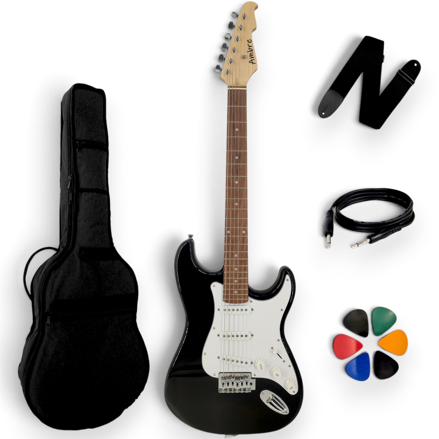 Pack guitare électrique adulte AMROVA — Essentiel