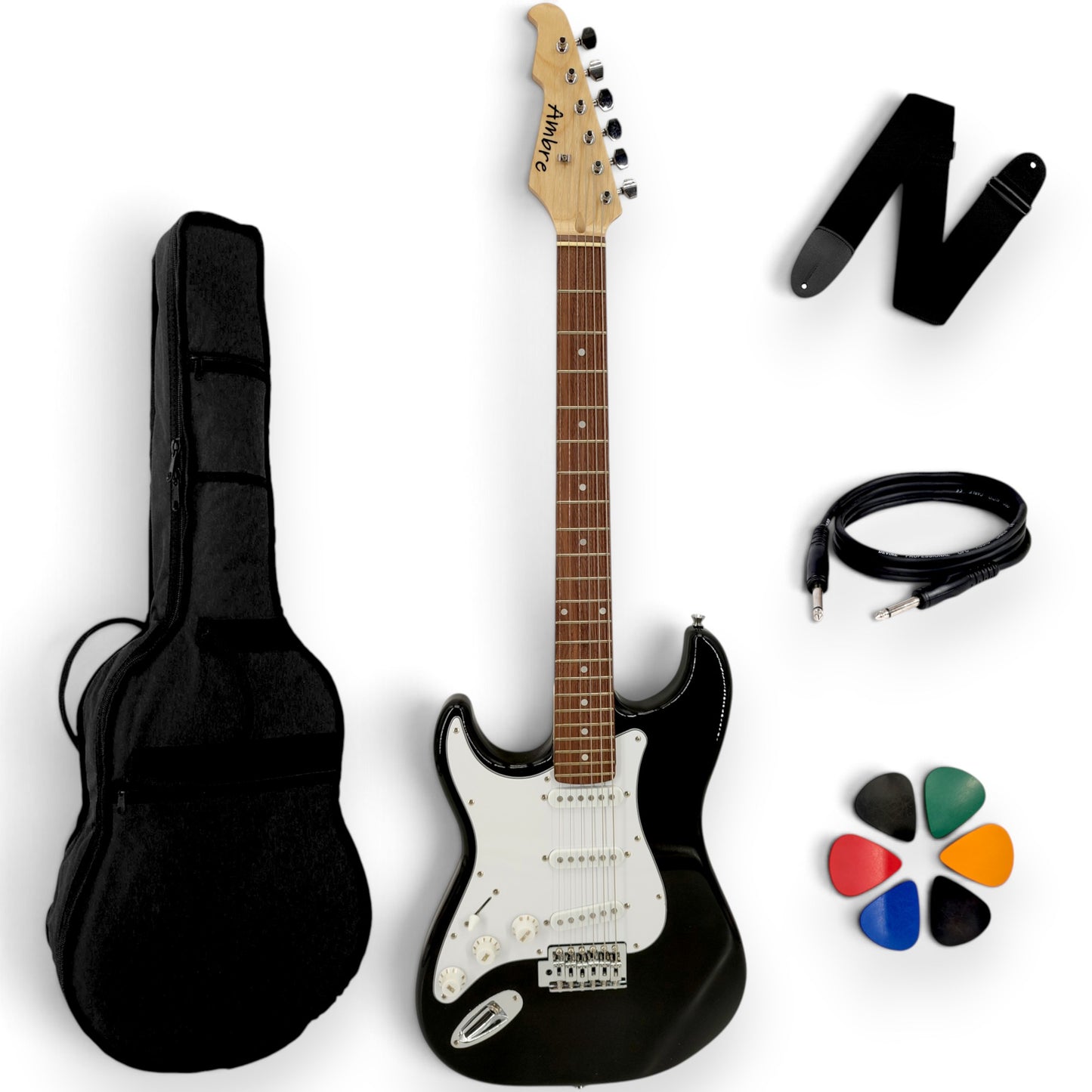 Pack guitare électrique adulte AMROVA — Essentiel
