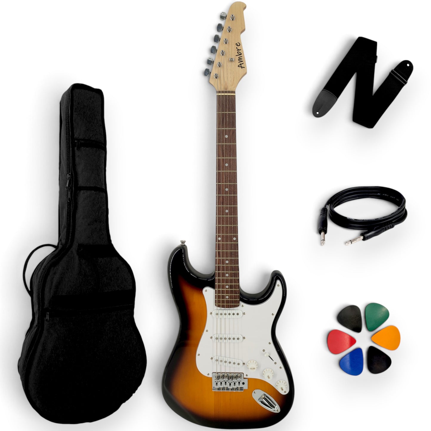 Pack guitare électrique adulte AMROVA — Essentiel