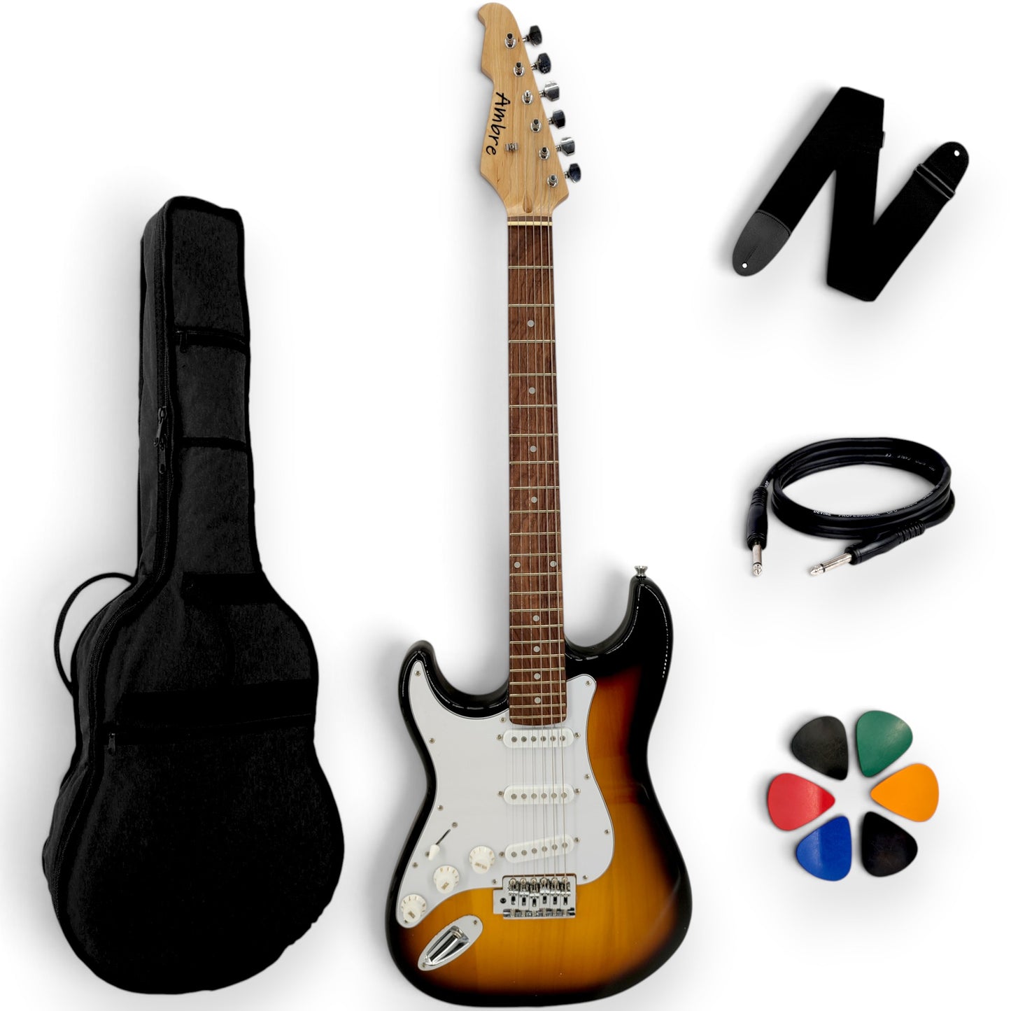 Pack guitare électrique adulte AMROVA — Essentiel