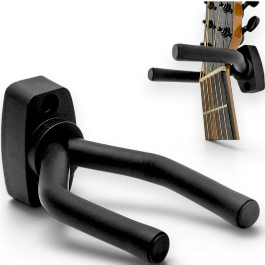 Support mural pour guitare AMROVA en métal avec appuis rembourrés